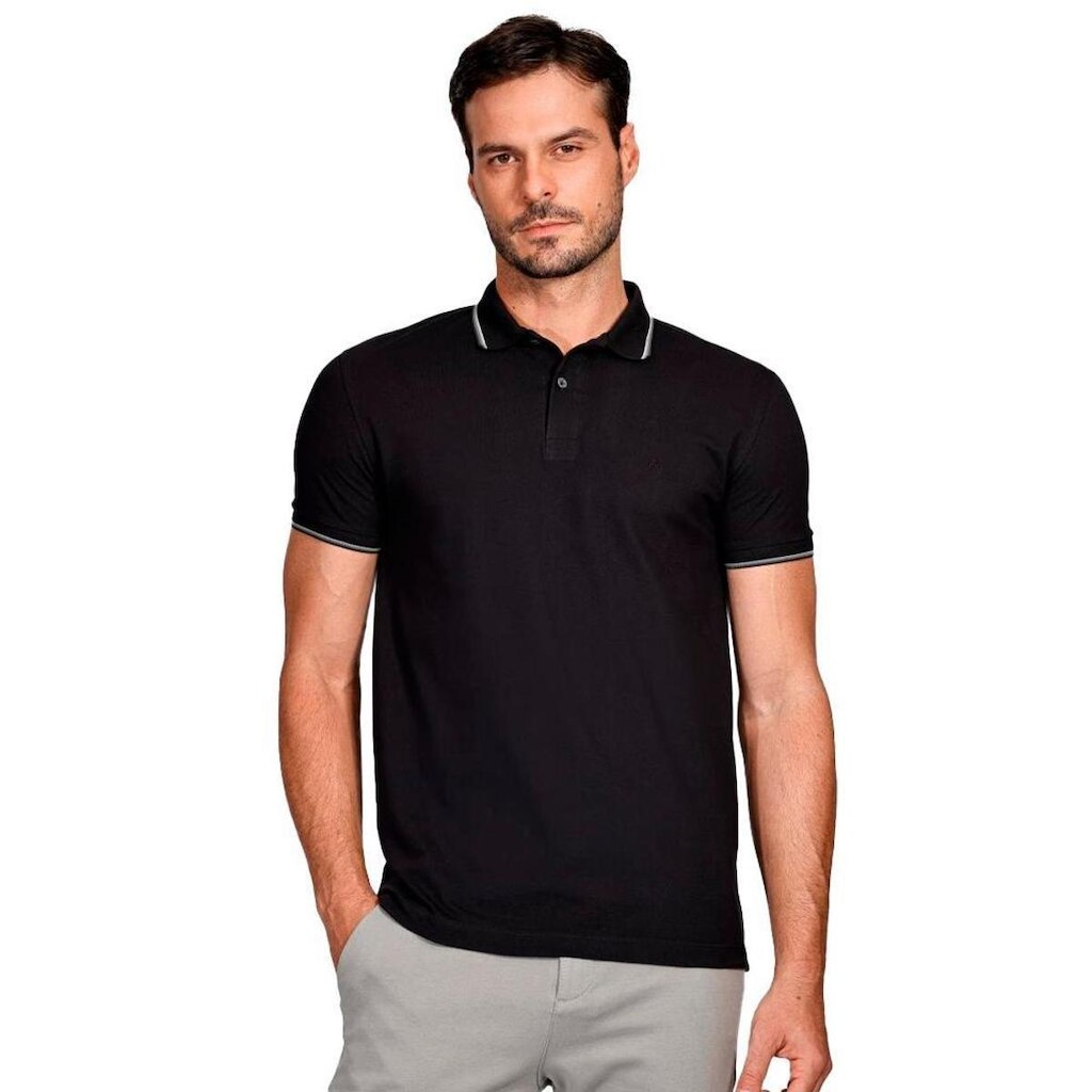 Camisa Polo Aramis Basic 4 Frisos Masculino