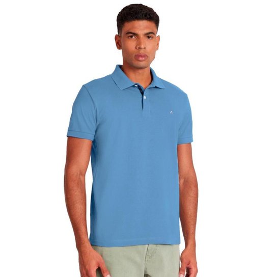 Camisa Polo Aramis Move Detail Masculino - Azul