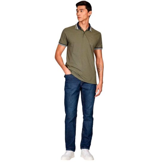 Camisa Polo Aramis Piquet Duplo Move Masculino