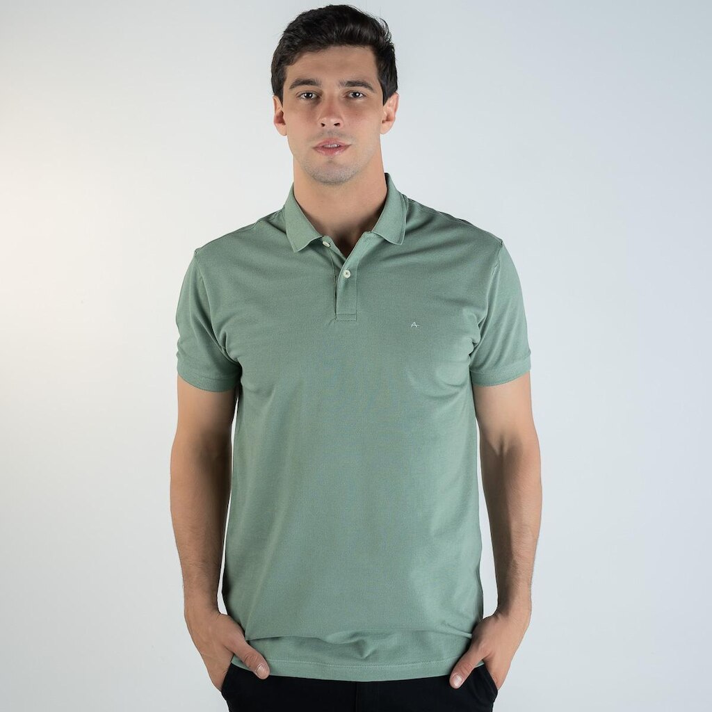 Camisa Polo Aramis Verde Claro