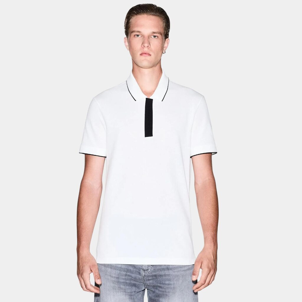 Camisa Polo Armani Exchange Em Jersey Masculina