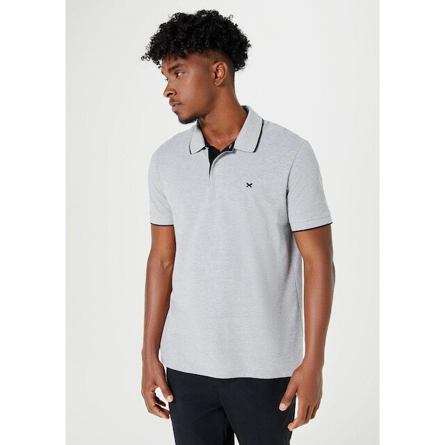 Camisa Polo Básica Masculina Em Malha Piquet Com Bordado