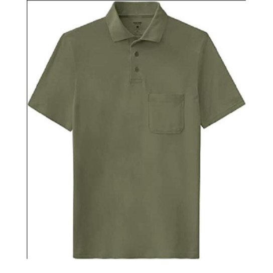 Camisa Polo Básica Masculina Plus Size Malwee - Verde Menor preço em Camisa Polo Básica Masculina Plus Size Malwee - Verde