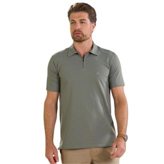 CAMISA POLO BAUMGARTEN SLIM COM ZÍPER MASCULINO