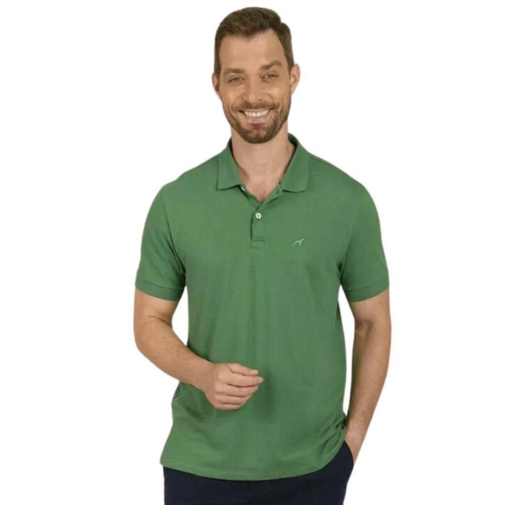 CAMISA PÓLO BEAGLE MANGA CURTA MASCULINO