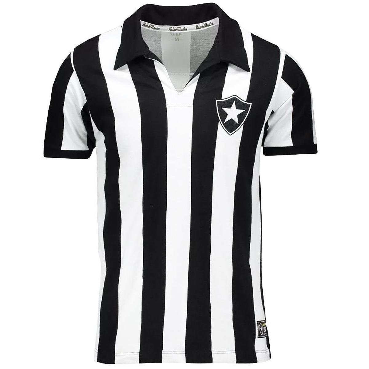 Camisa Polo Botafogo Retrô 1962 Masculina Menor preço em Camisa Polo Botafogo Retrô 1962 Masculina