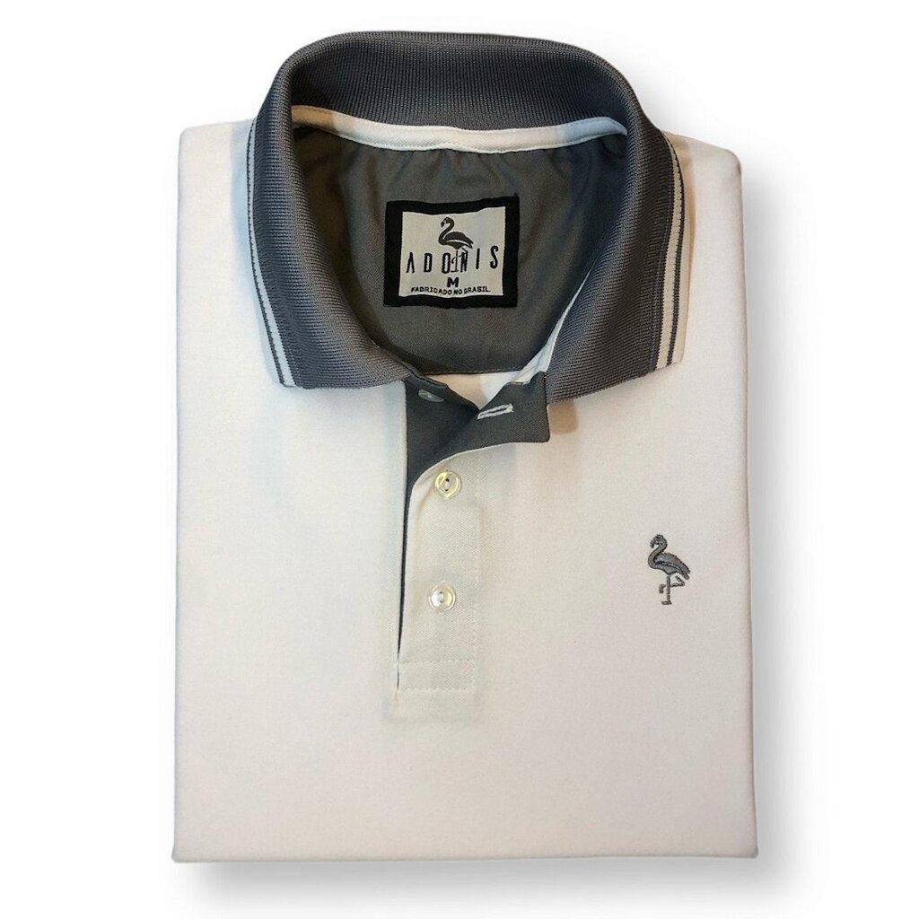Camisa Polo Branca