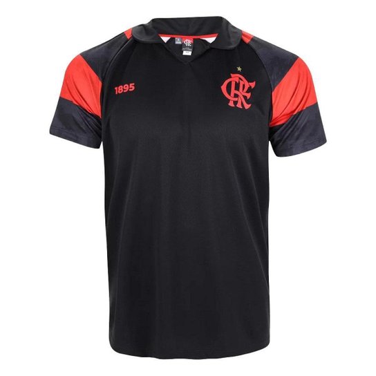 Camisa Polo Braziline Flamengo Veil X Masculina - Preto+Vermelho Menor preço em Camisa Polo Braziline Flamengo Veil X Masculina - Preto+Vermelho