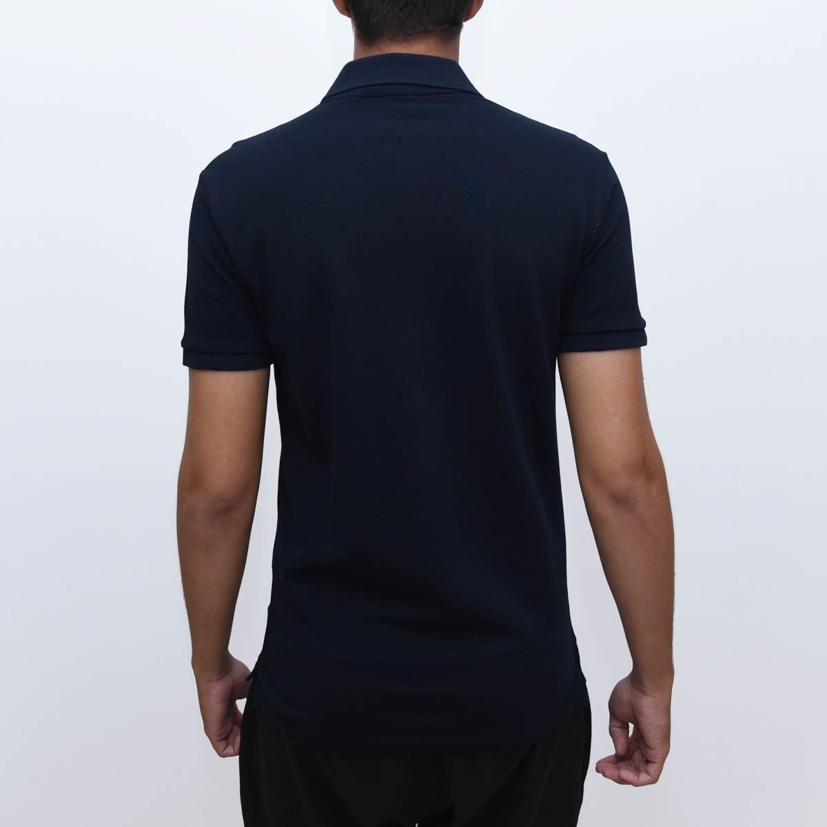 Camisa Polo Burberry Monogramada - Azul+Marinho | Netshoes