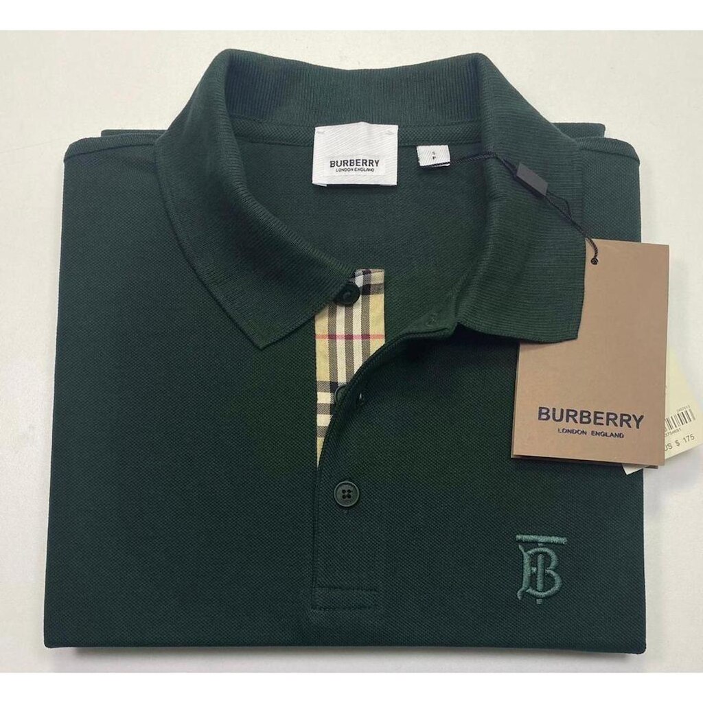 Camisa Polo Burberry Monogramada
