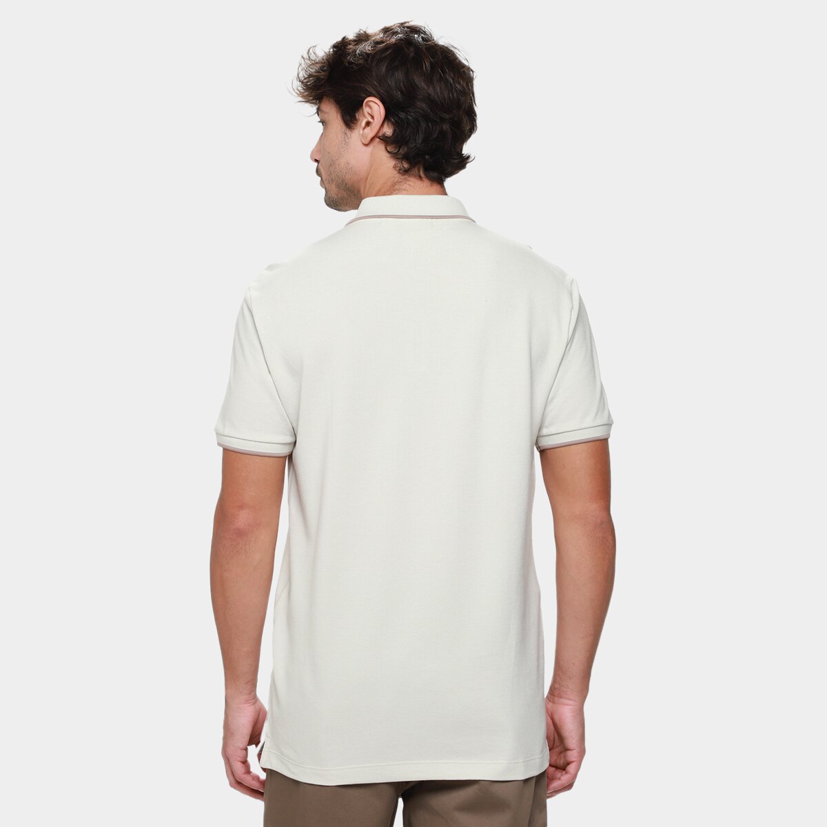 Camisa Polo Calvin Klein Casual Masculina - 1