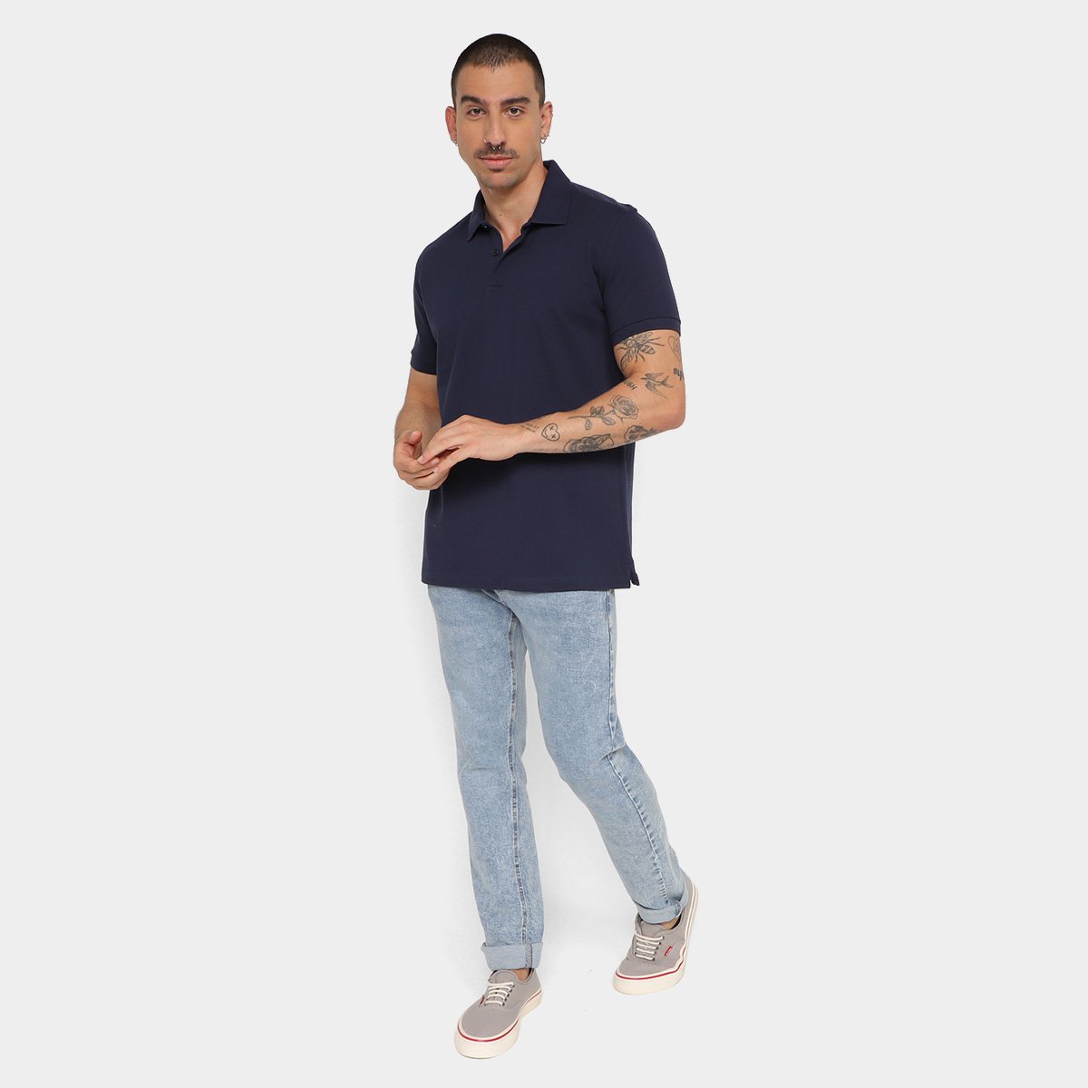 Camisa Polo Calvin Klein Masculina - 3