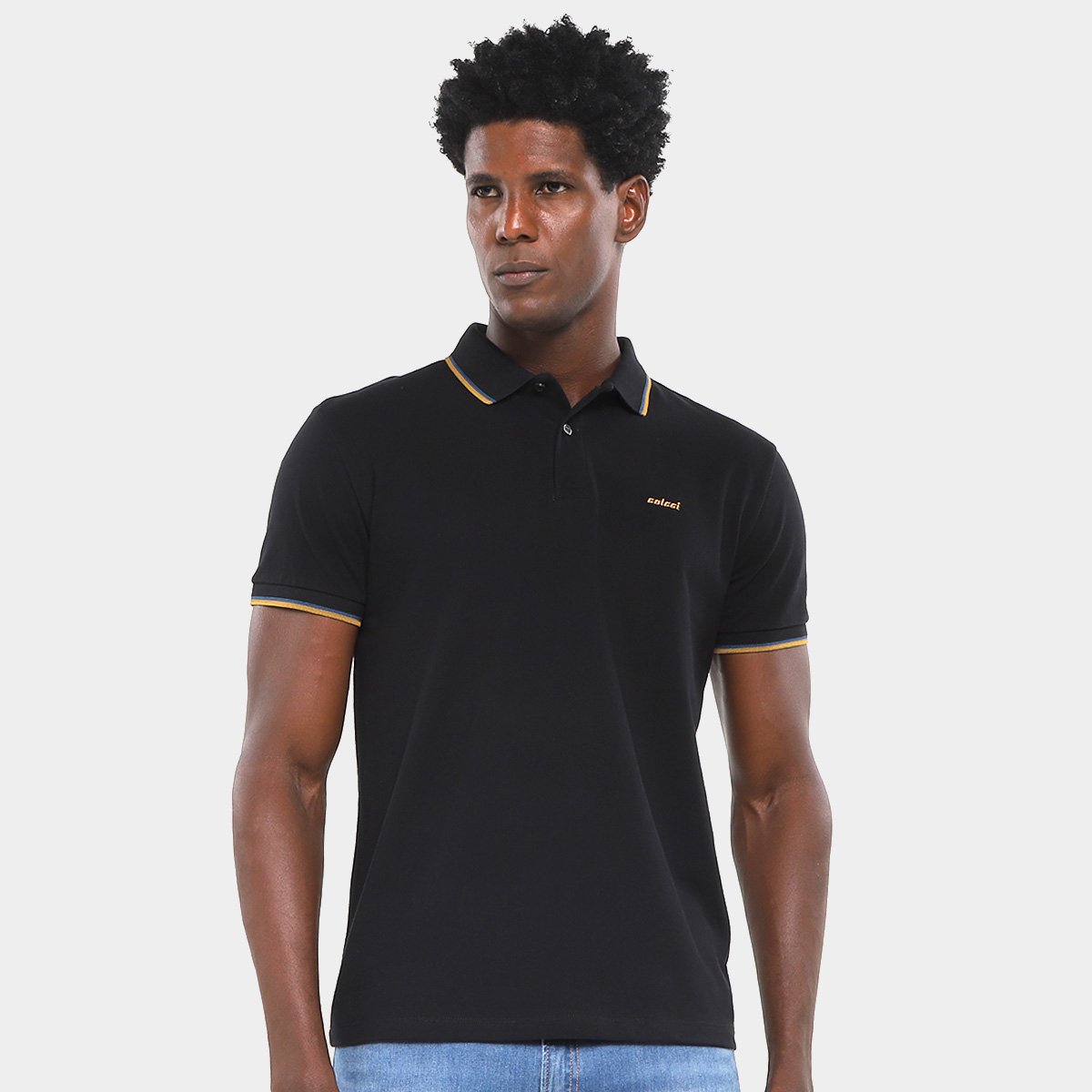 Camisa Polo Colcci Casual Masculina Menor preço em Camisa Polo Colcci Casual Masculina