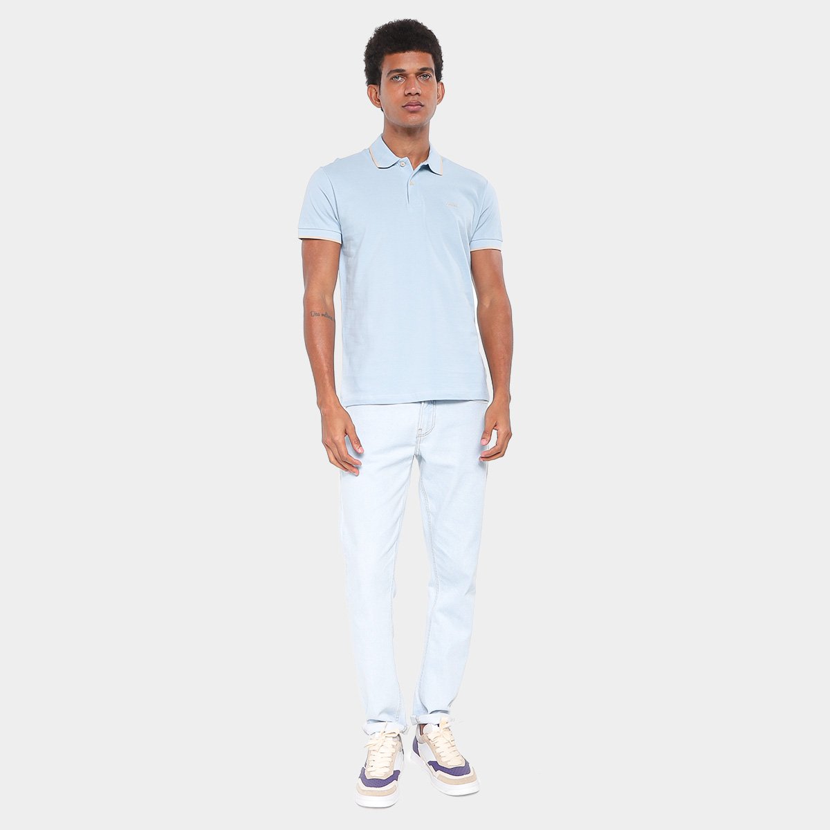 Camisa Polo Colcci Casual Masculina - 3