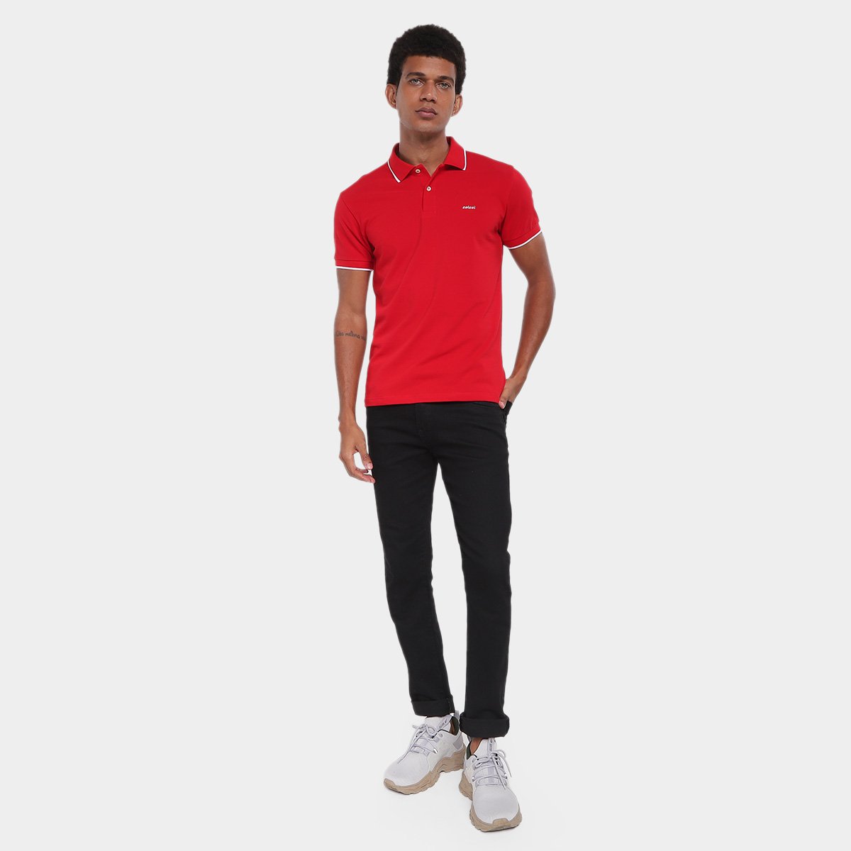 Camisa Polo Colcci Casual Masculina - 3