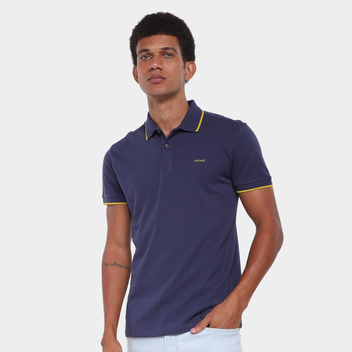 Menor preço em Camisa Polo Colcci Casual Masculina