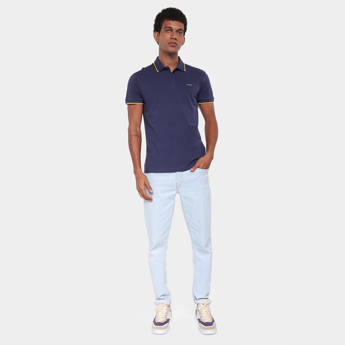 Camisa Polo Colcci Casual Masculina - 3