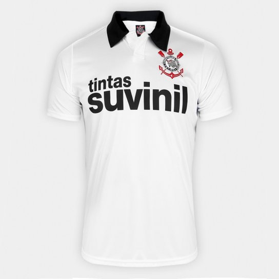 Camisa Polo Corinthians 1995 n° 9 Masculina - Branco+Preto é ruim? Camisa Polo Corinthians 1995 n° 9 Masculina - Branco+Preto é boa?