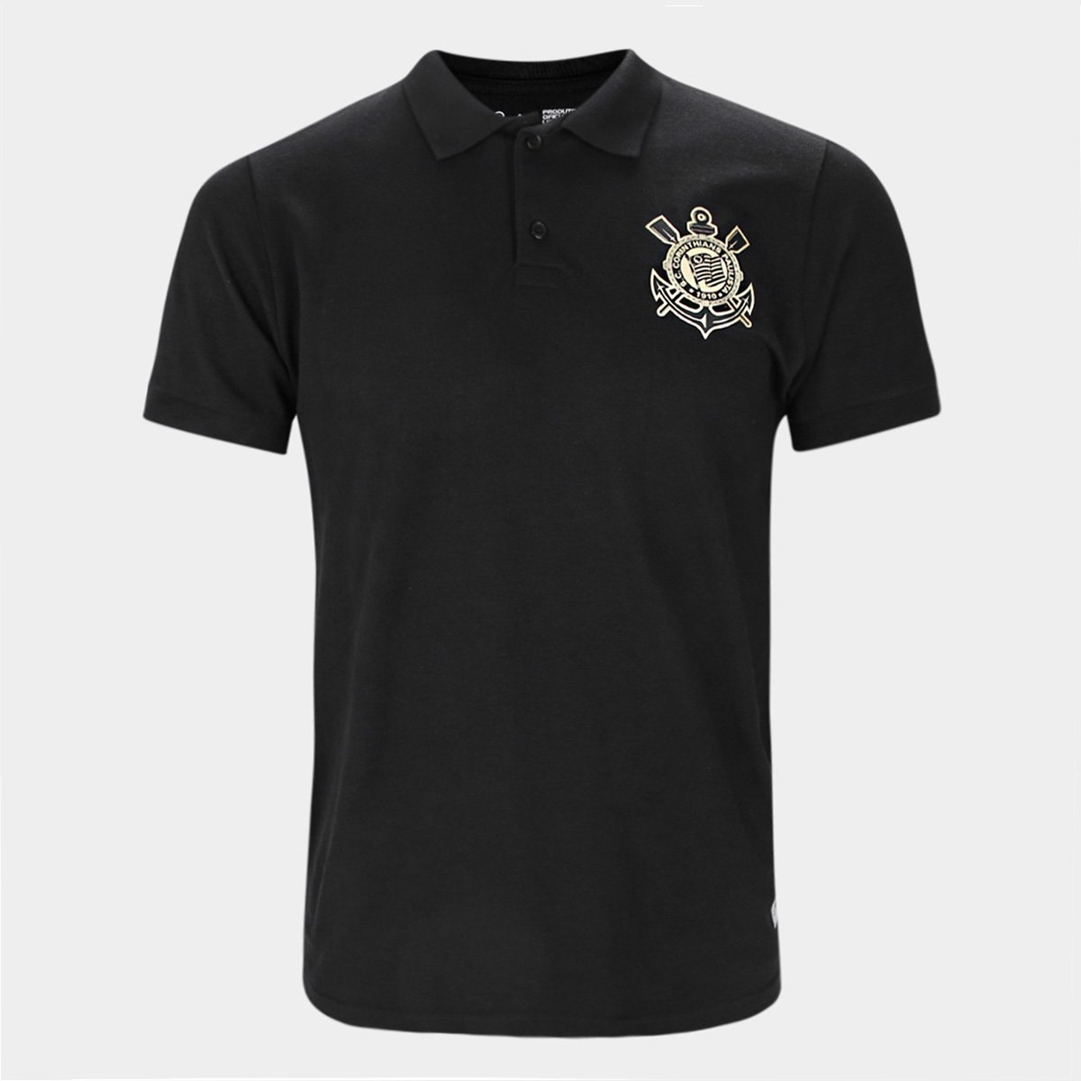 Camisa Polo Corinthians Masculina Menor preço em Camisa Polo Corinthians Masculina