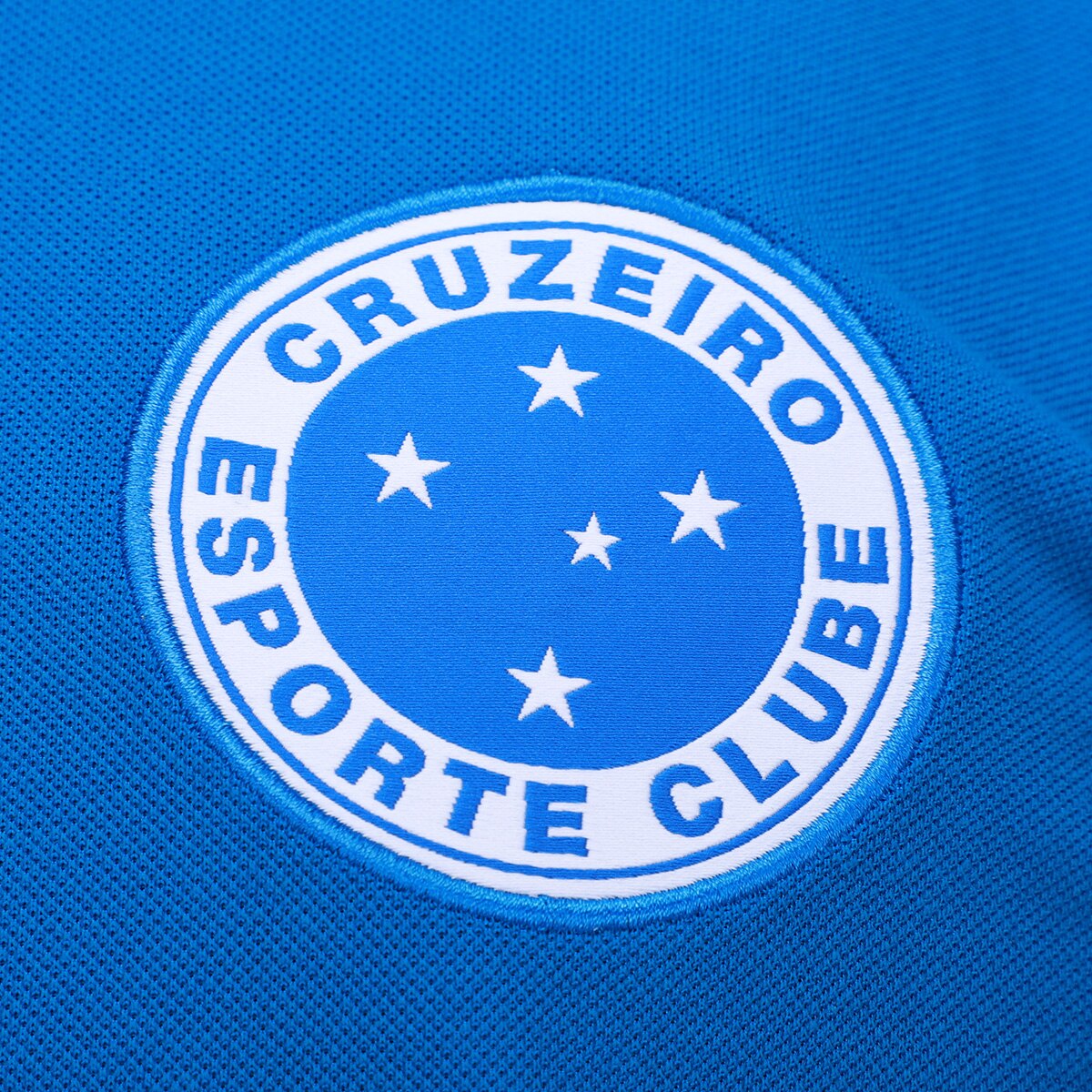 Camisa Polo Cruzeiro Escudo Manga Curta Masculina - 2