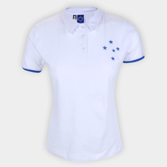 Camisa Polo Cruzeiro Mall Feminina - Branco é ruim? Camisa Polo Cruzeiro Mall Feminina - Branco é boa?