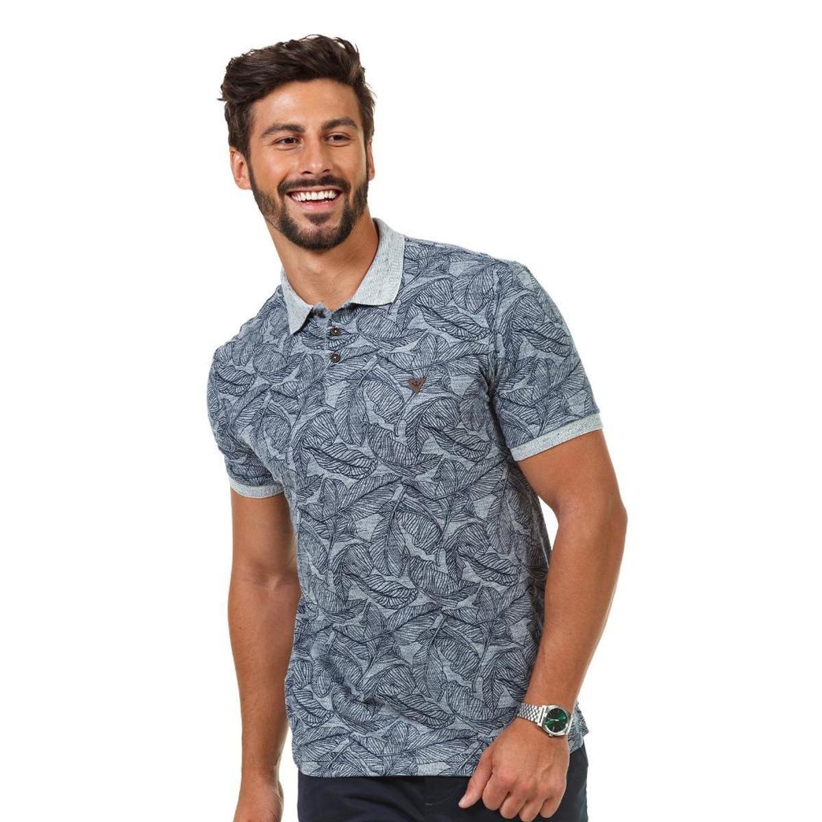 camisa social masculina crepe