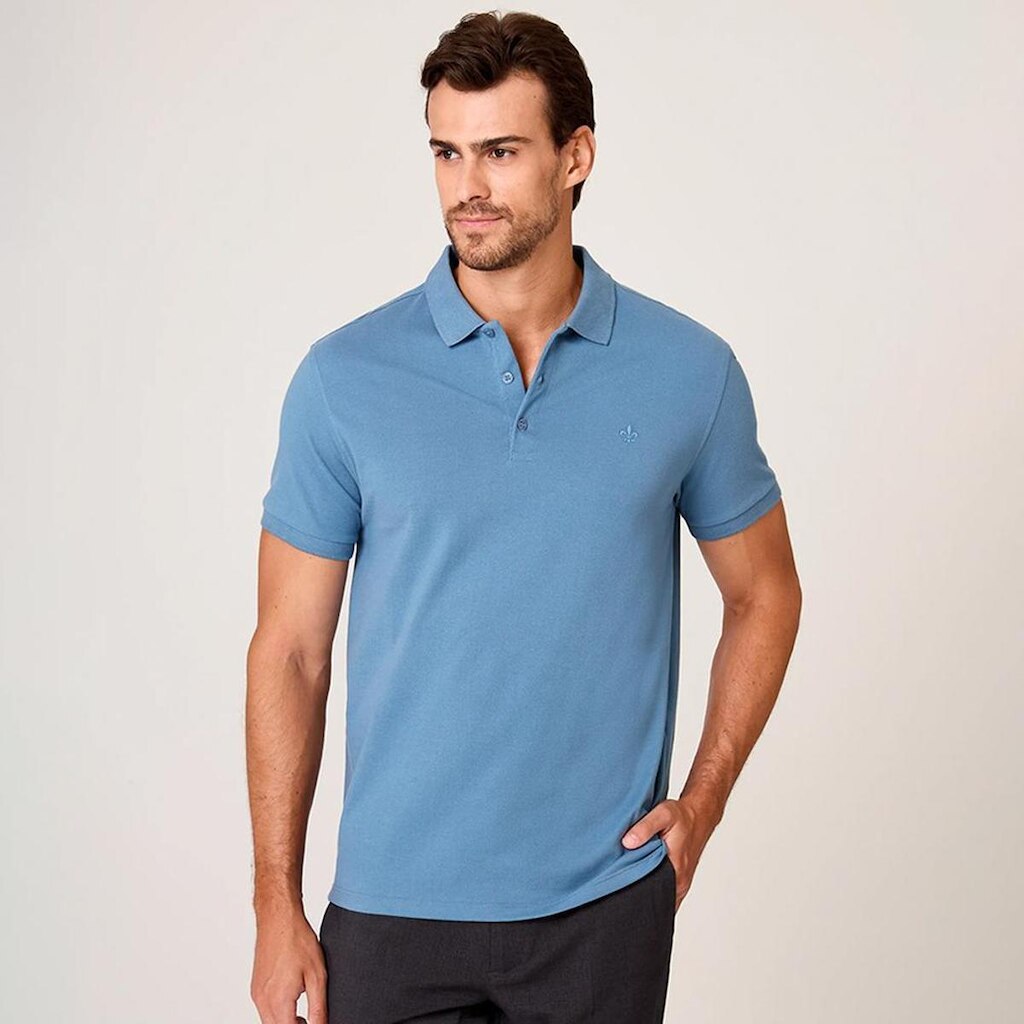 Camisa Polo Dudalina Essential Basic Masculino
