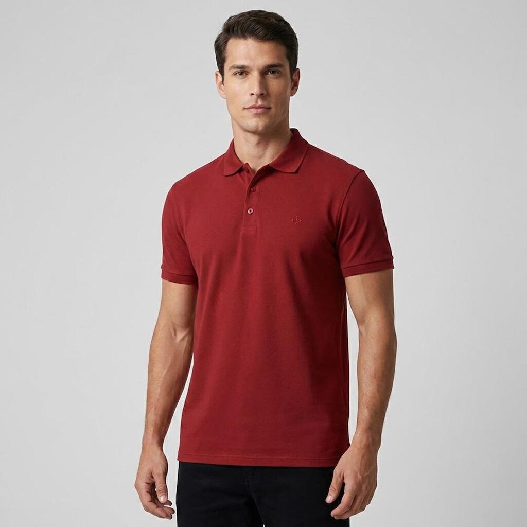 Camisa Polo Dudalina Essential Basic Masculino