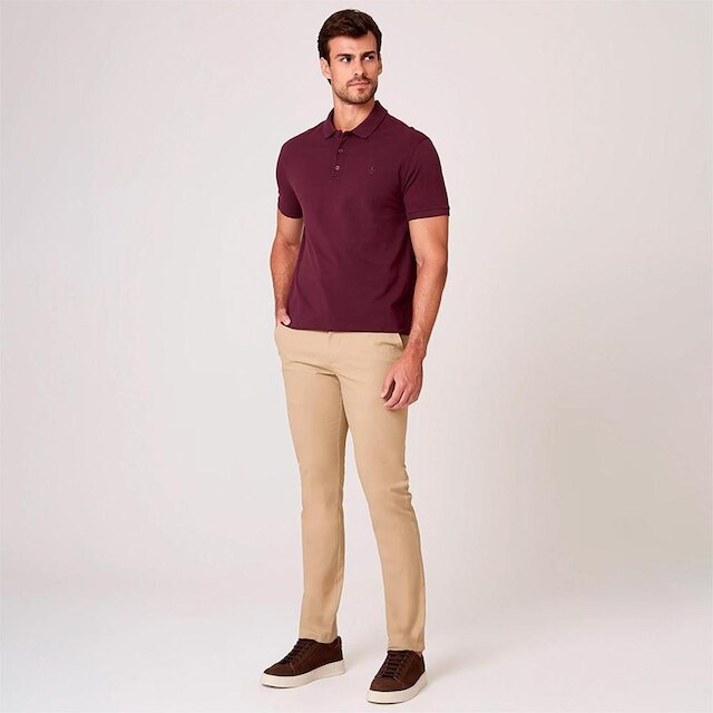 Camisa Polo Dudalina Essential Basic Masculino
