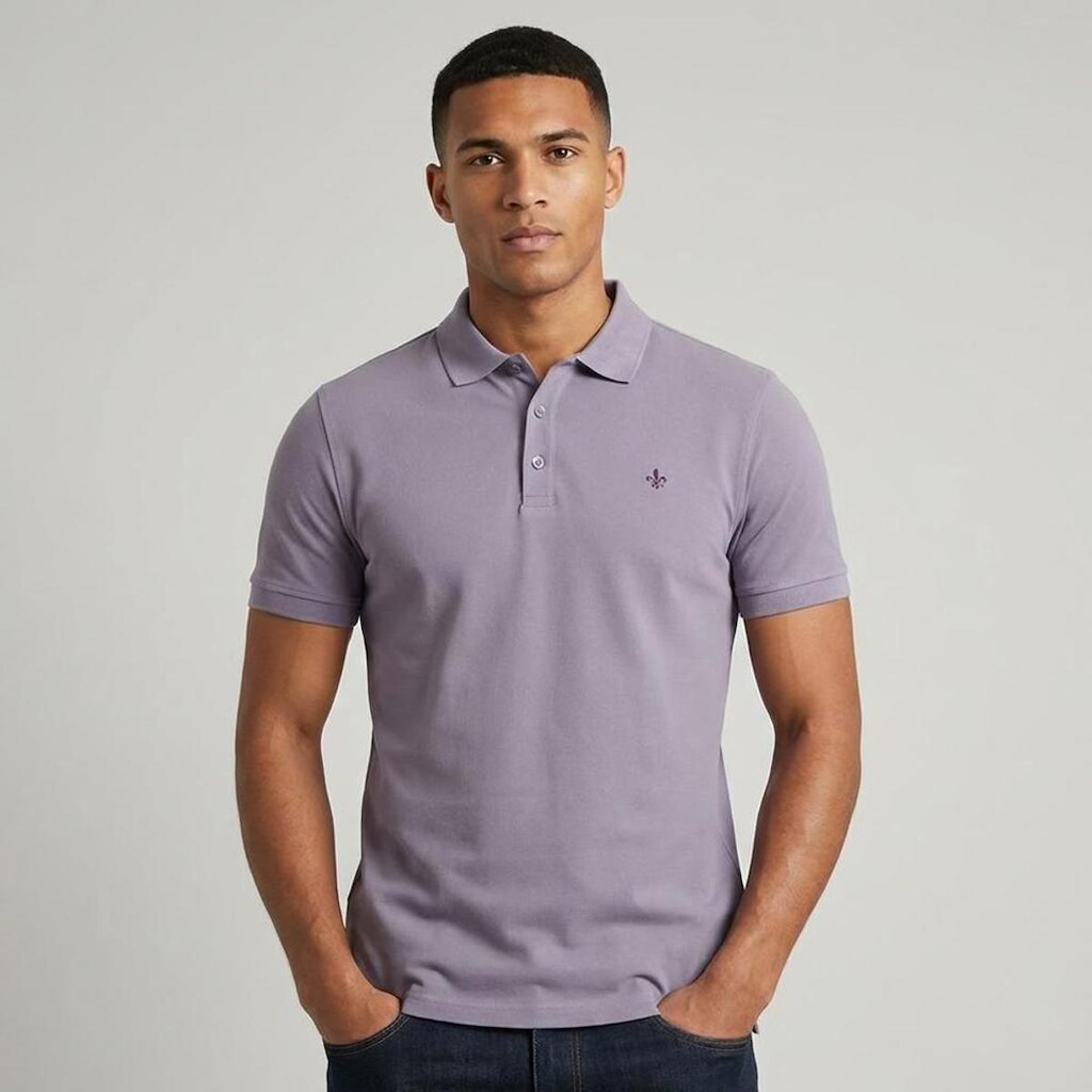 Camisa Polo Dudalina Essentials Basic Masculino