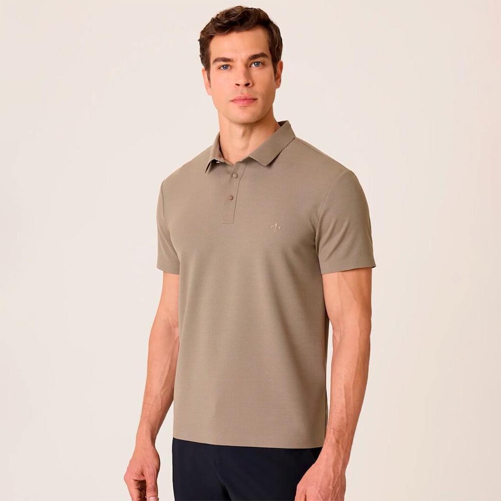 Camisa Polo Dudalina Malha Tech Texture Masculino