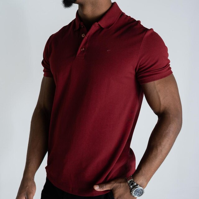 Camisa Polo Ellus Marsala