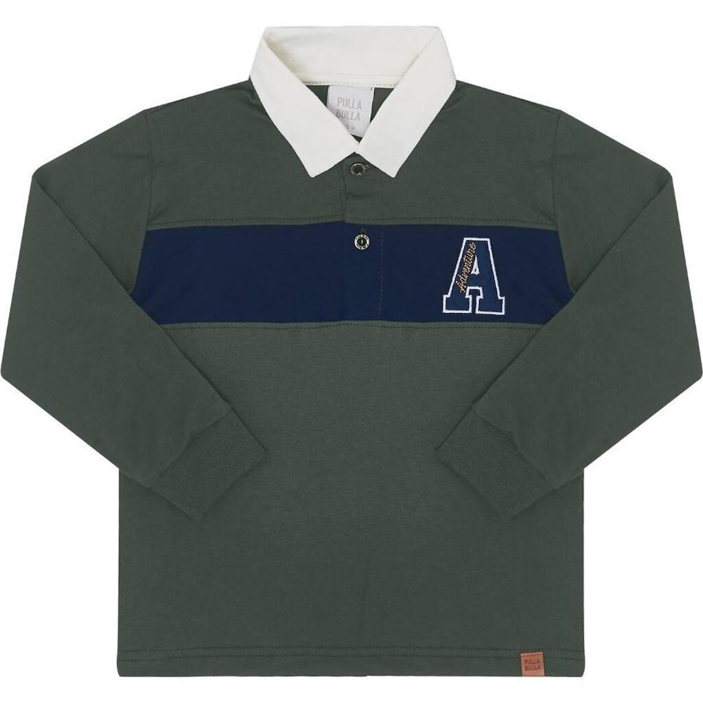 Camisa Polo em Piquet Pulla Bulla 50258