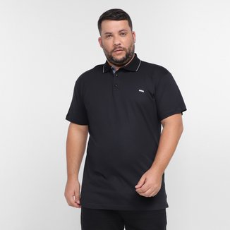 Camisa Polo Fatal Básica Plus Size Masculina