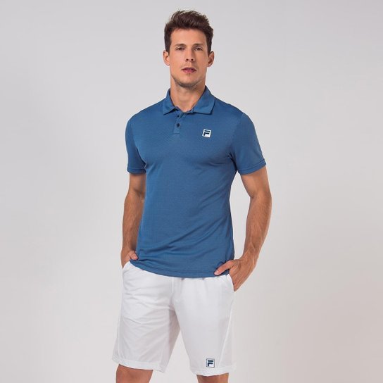 Camisa Polo Fila Action III Masculina - Marinho - M - Marinho Menor preço em Camisa Polo Fila Action III Masculina - Marinho - M - Marinho