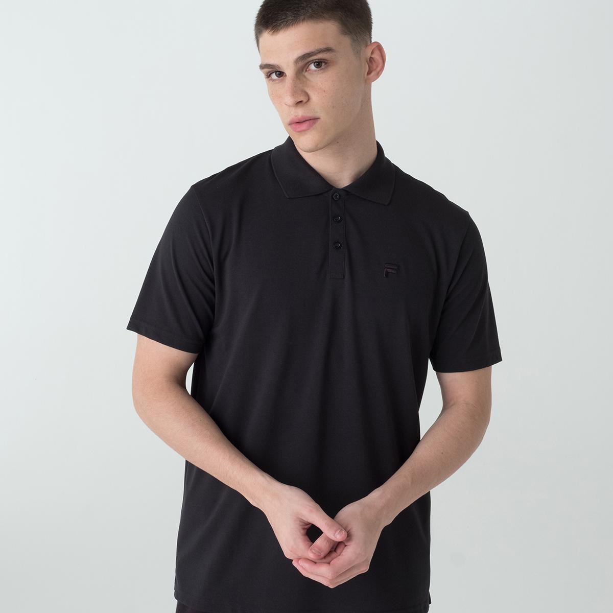 Camisa Polo Fila Basic Letter Masculina