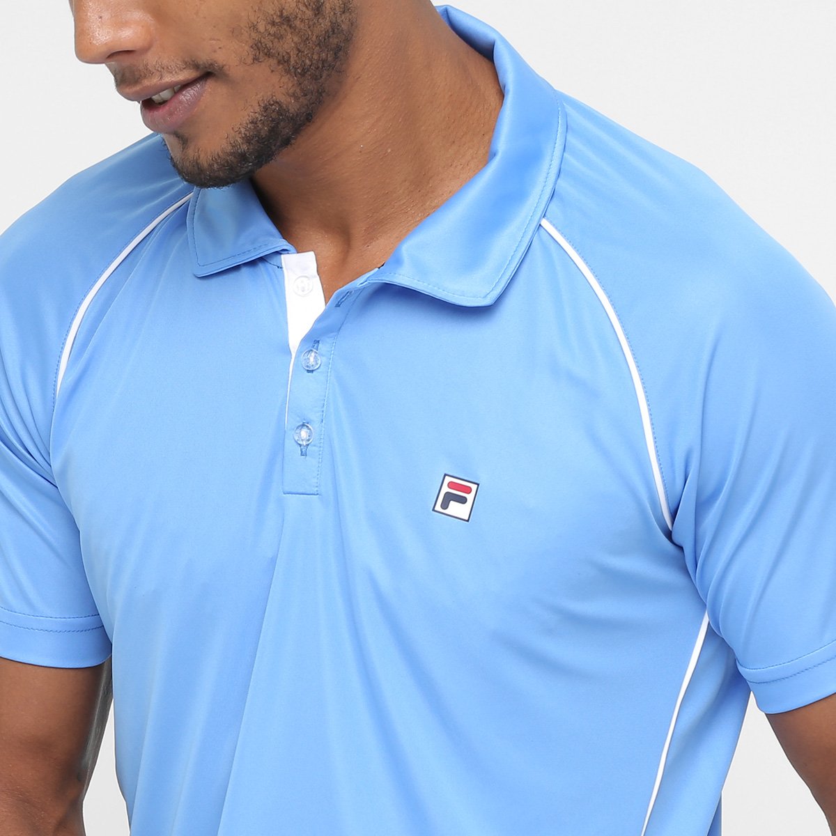 Camisa Polo Fila Cinci Masculina Azul Claro Netshoes Camisa Polo Fila Cinci Masculina Azul Claro Netshoes
