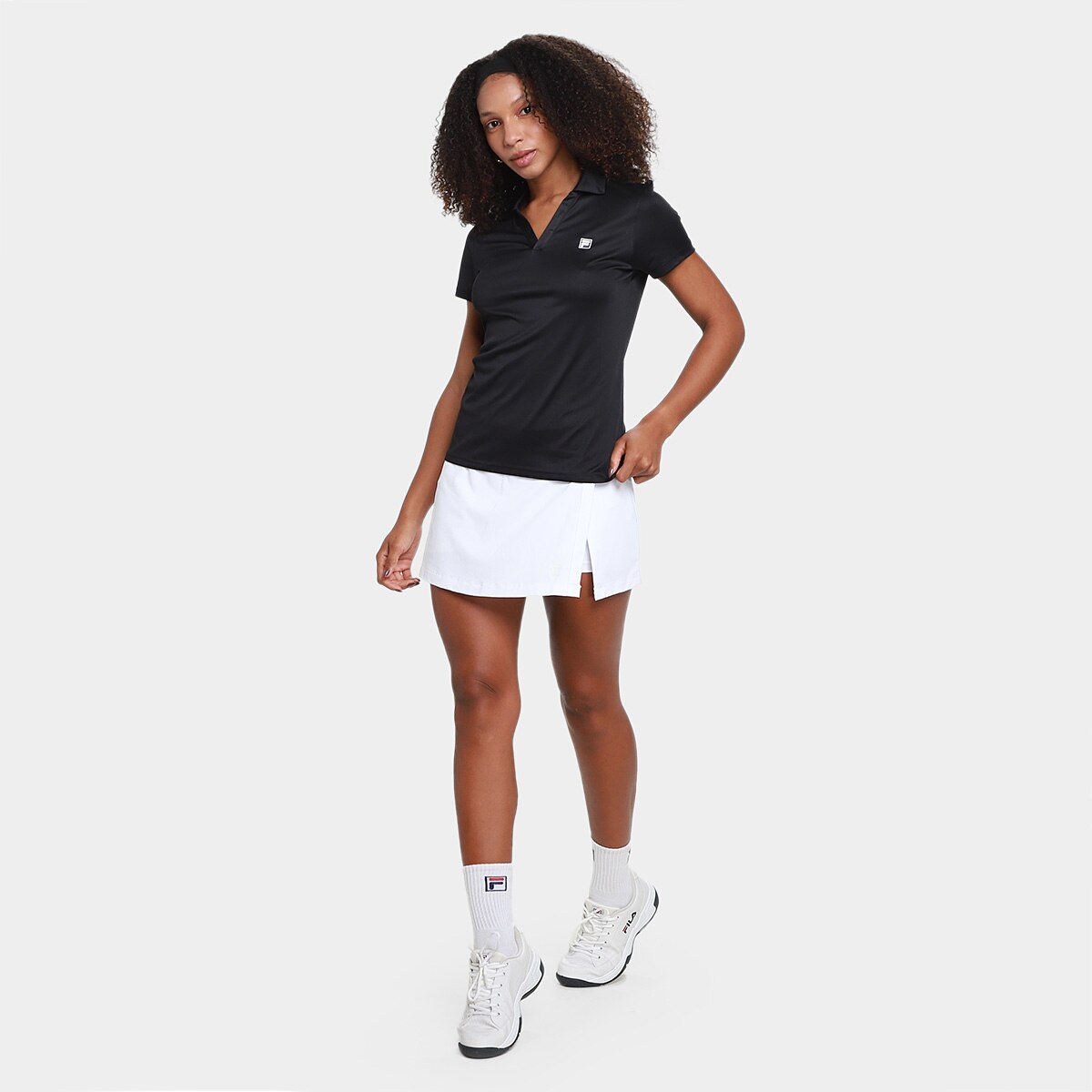 Camisa Polo Fila Line Fbox Feminina - 4