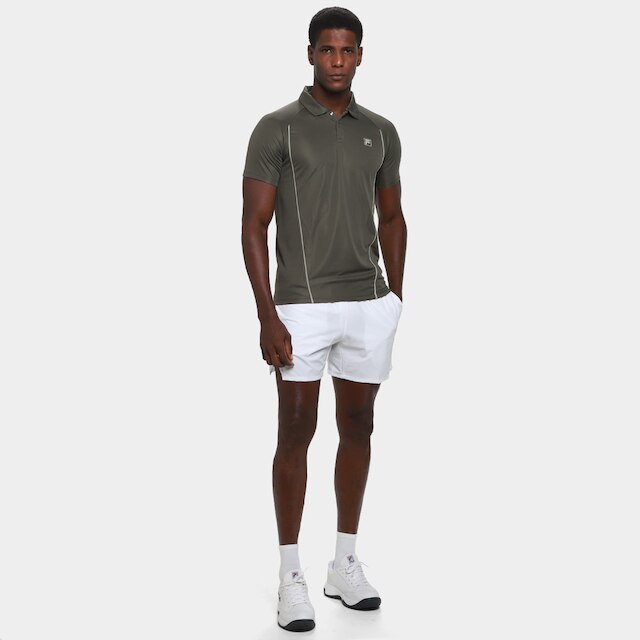 Camisa Polo Fila Match Masculina