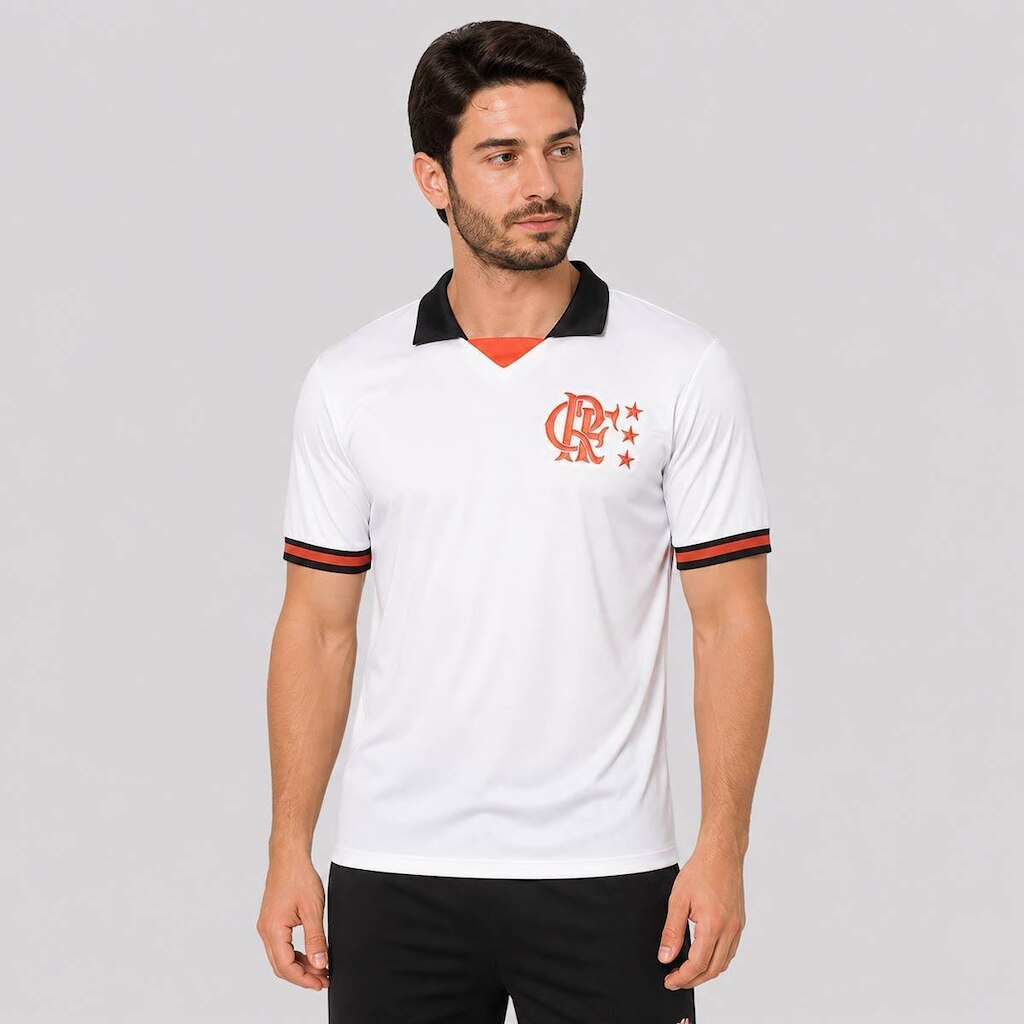 Camisa Polo Flamengo Line Masculina