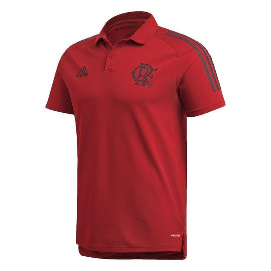 Camisa Polo Flamengo Treino Vermelha Adidas 2021 G - Vermelho Menor preço em Camisa Polo Flamengo Treino Vermelha Adidas 2021 G - Vermelho