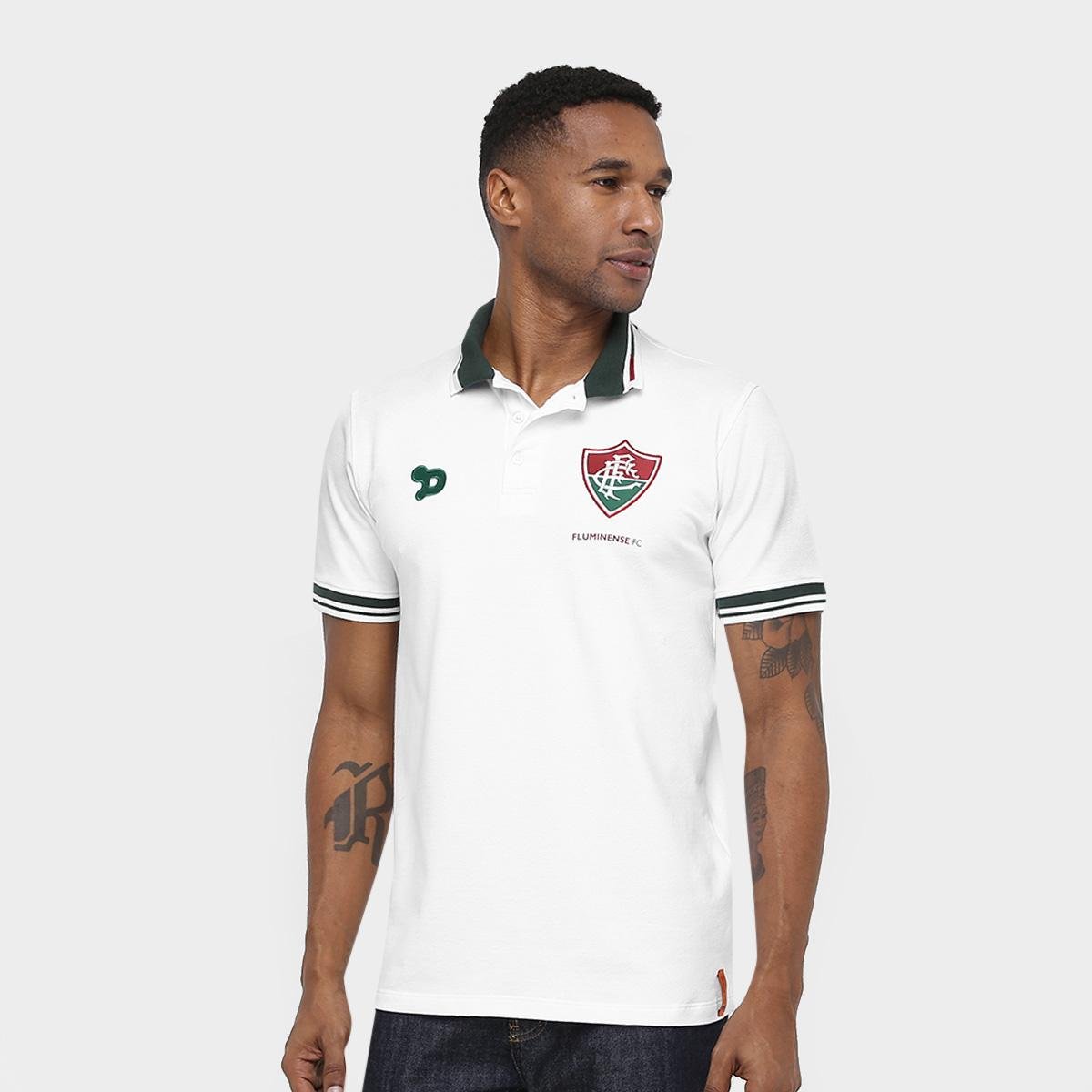 Camisa Polo Fluminense Dryworld Viagem Masculina Menor preço em Camisa Polo Fluminense Dryworld Viagem Masculina
