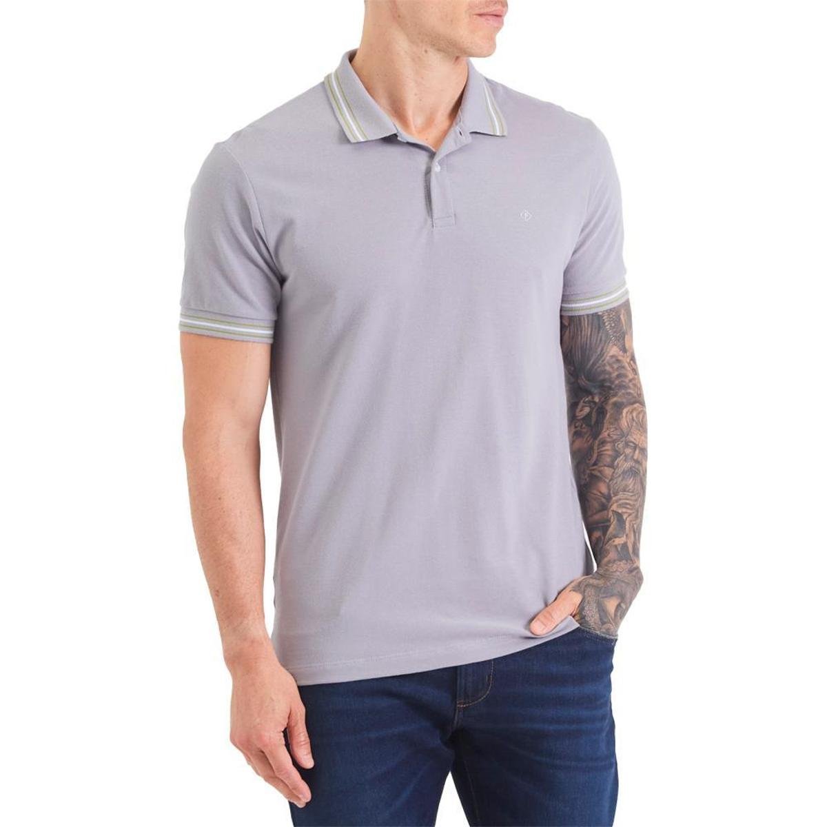 Camisa Polo Forum Lines Masculino Menor preço em Camisa Polo Forum Lines Masculino