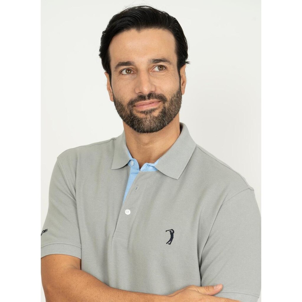 Camisa Polo Grey Silver Lisa Aleatory