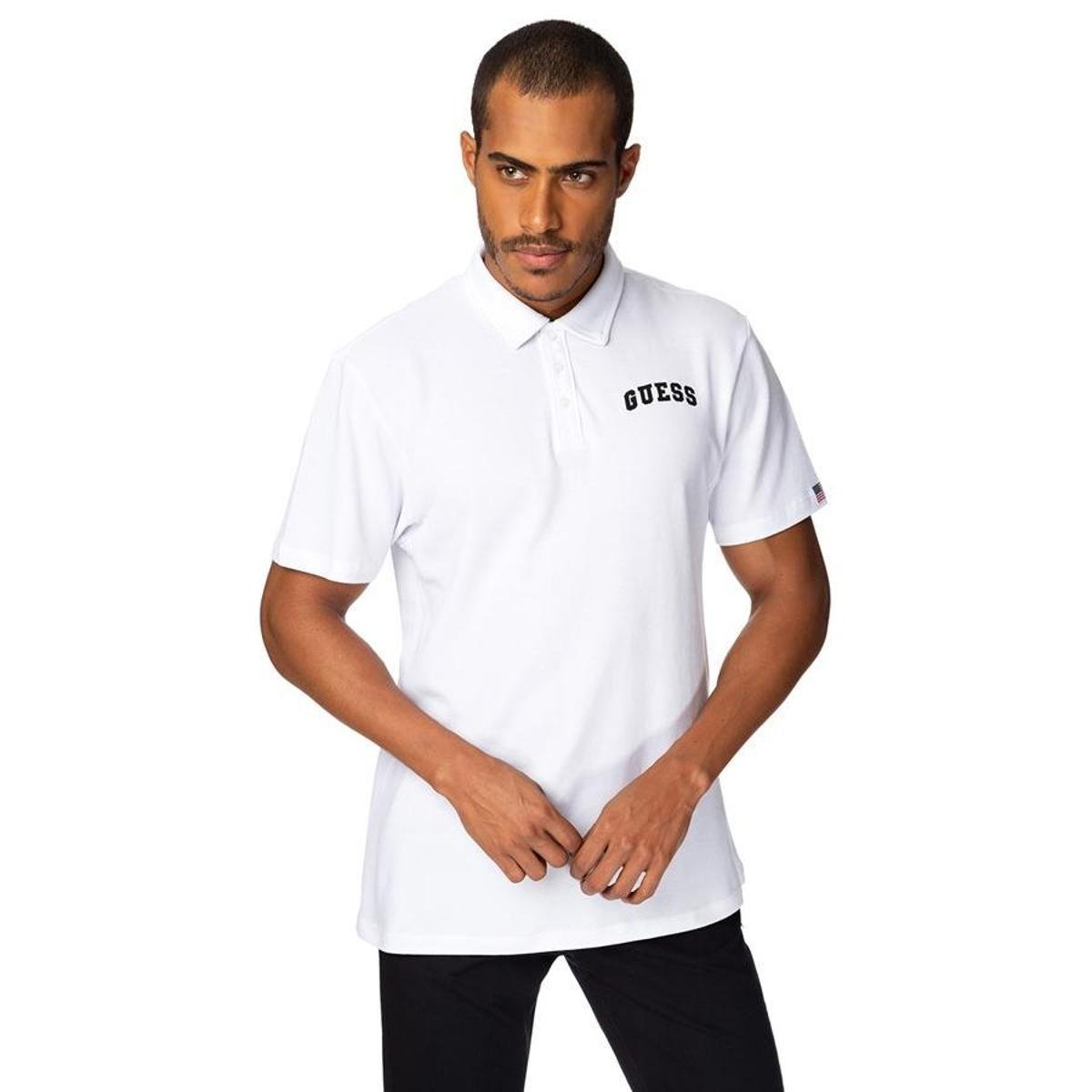 polo guess masculina