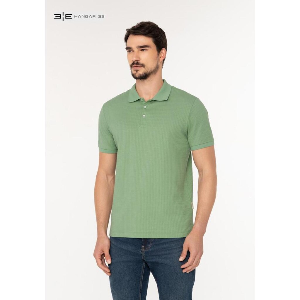 CAMISA POLO HANGAR MALHA LEVE