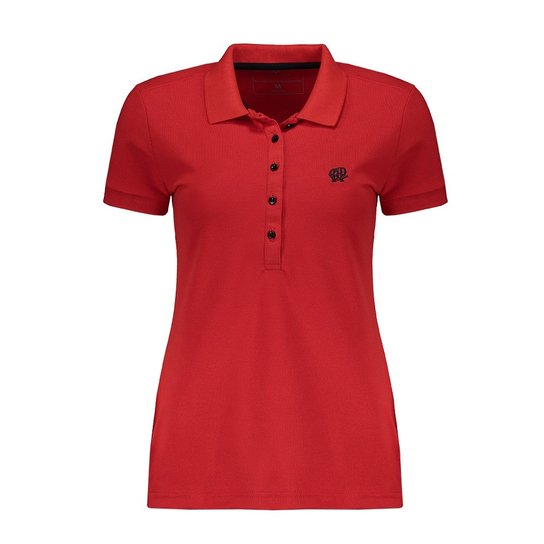 Camisa Polo Hat Trick Atlético-PR - Vermelho