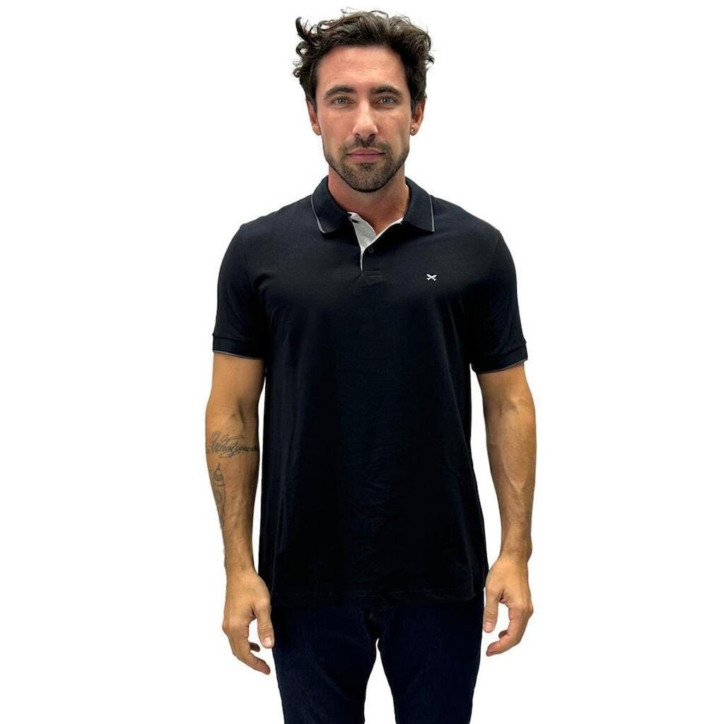 CAMISA POLO HERING  BÁSICA MASCULINA