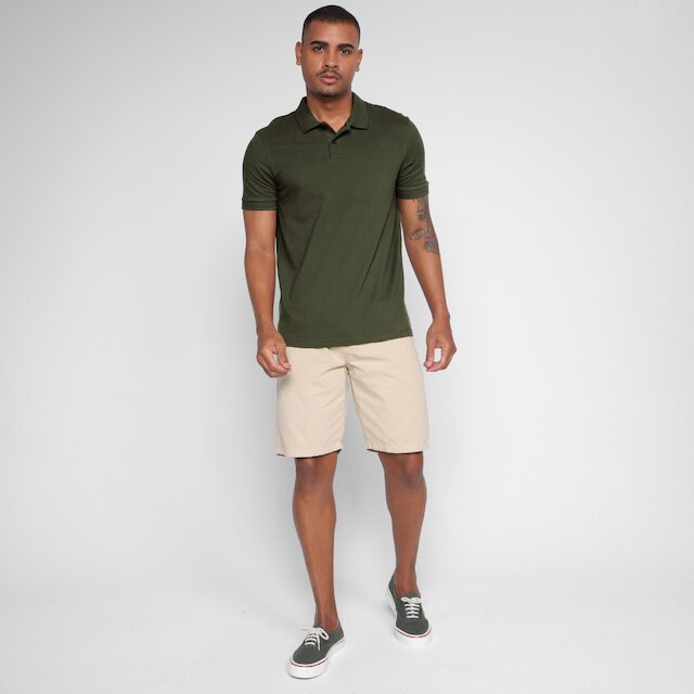 Camisa Polo Hering Básica Masculina