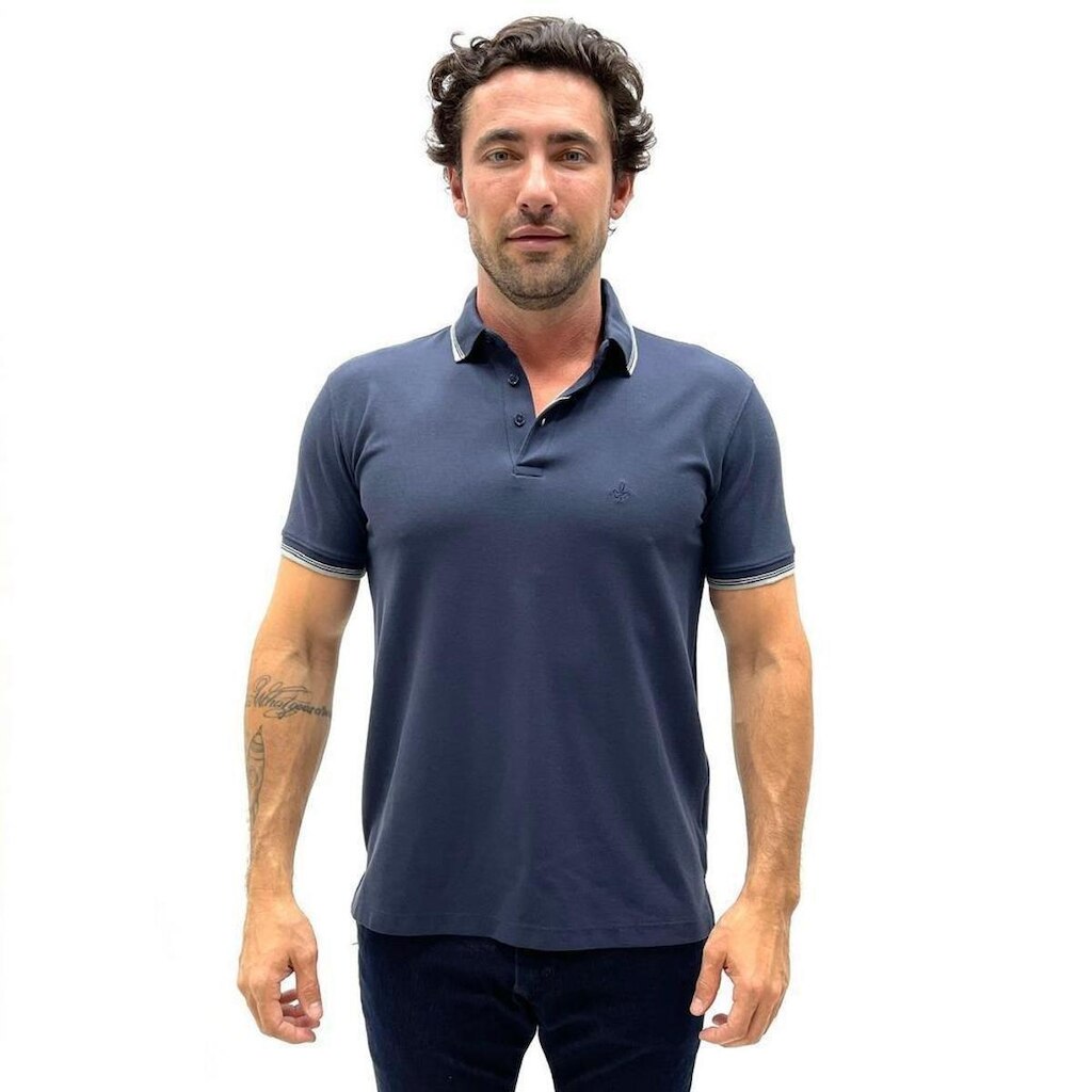 CAMISA POLO HERING  BÁSICA MASCULINA